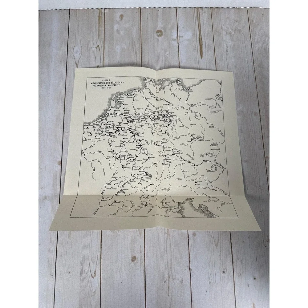 Deutsche Münz- & Geldgeschichte Suhle 1974 German Numismatics Coins Maps